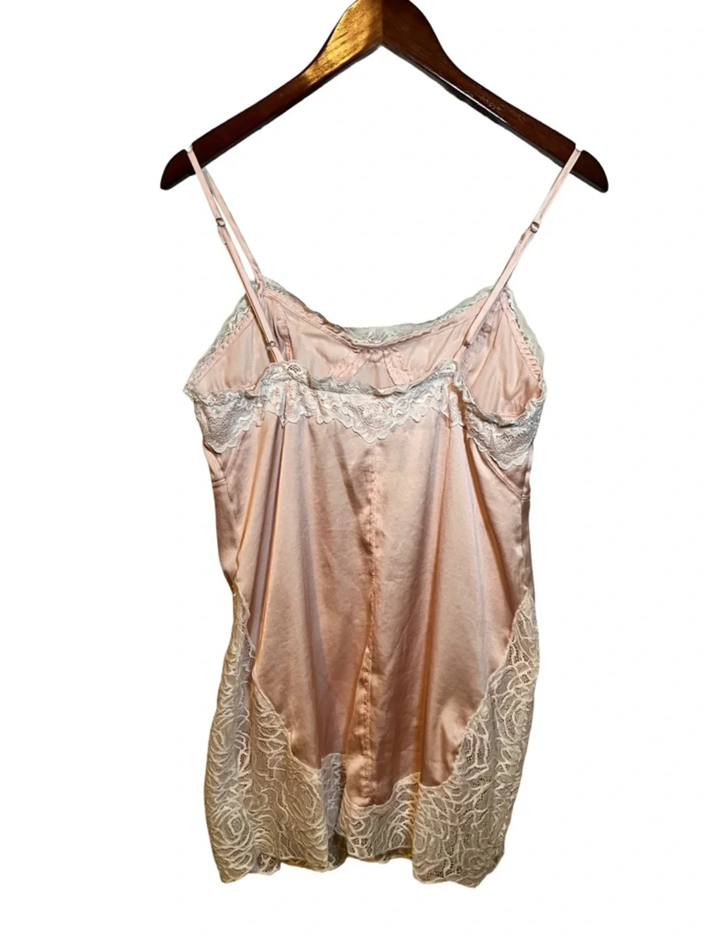Free People Intimately Aries Rising Mini Slip Lace Blush Pink Cream, small